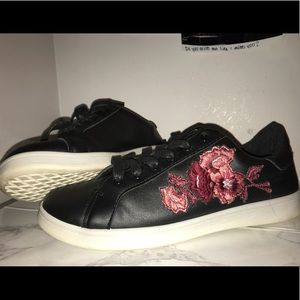 Floral sneakers